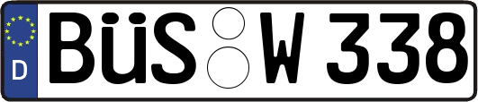 BÜS-W338