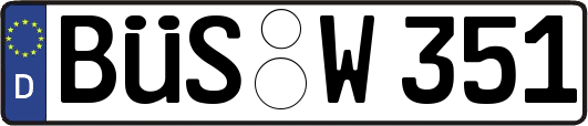 BÜS-W351