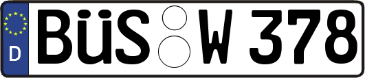 BÜS-W378