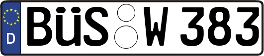 BÜS-W383