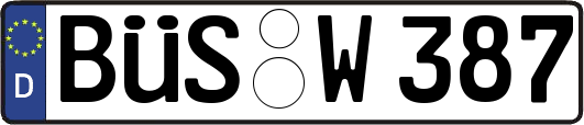 BÜS-W387