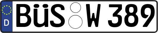BÜS-W389