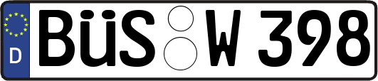 BÜS-W398