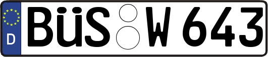 BÜS-W643