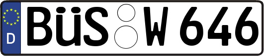 BÜS-W646