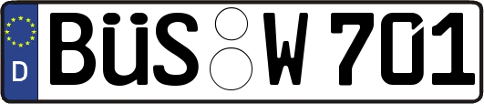BÜS-W701
