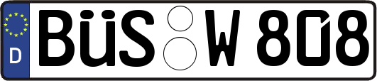BÜS-W808