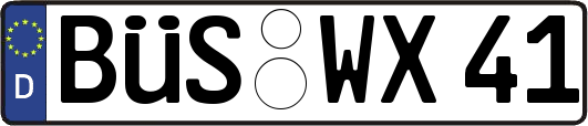 BÜS-WX41