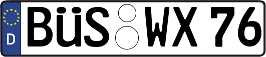 BÜS-WX76