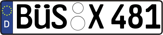 BÜS-X481