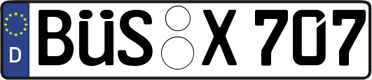BÜS-X707