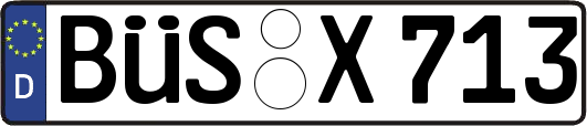 BÜS-X713