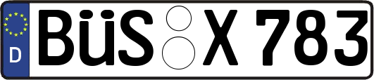BÜS-X783