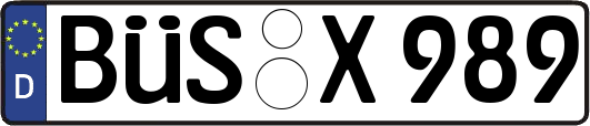 BÜS-X989