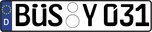 BÜS-Y031