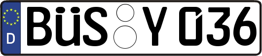 BÜS-Y036