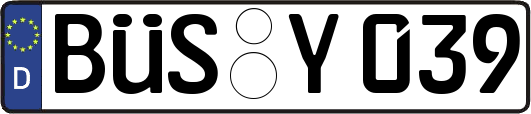 BÜS-Y039
