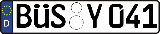 BÜS-Y041
