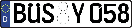 BÜS-Y058