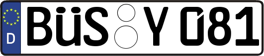 BÜS-Y081