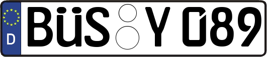 BÜS-Y089