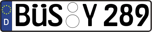 BÜS-Y289