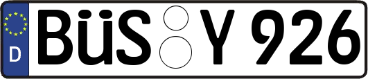BÜS-Y926