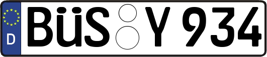BÜS-Y934