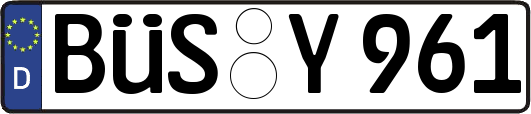 BÜS-Y961