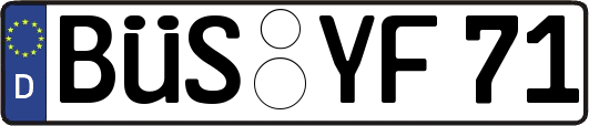 BÜS-YF71