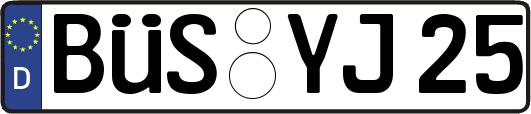 BÜS-YJ25