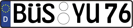 BÜS-YU76