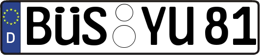 BÜS-YU81