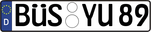 BÜS-YU89