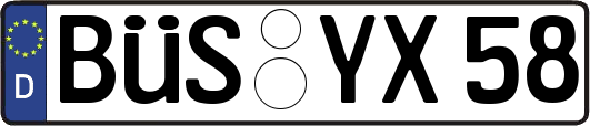 BÜS-YX58