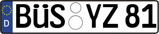 BÜS-YZ81
