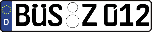BÜS-Z012