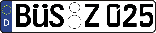 BÜS-Z025