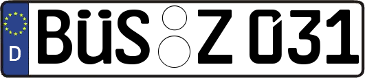 BÜS-Z031