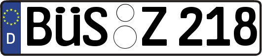 BÜS-Z218