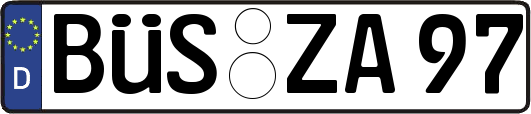 BÜS-ZA97
