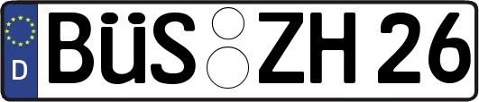 BÜS-ZH26