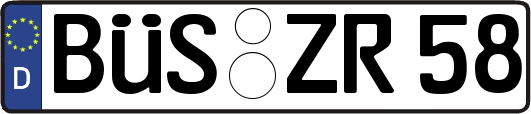 BÜS-ZR58