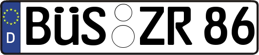 BÜS-ZR86