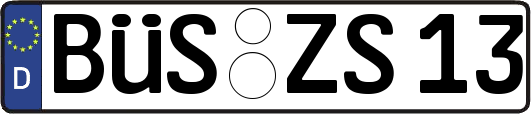 BÜS-ZS13