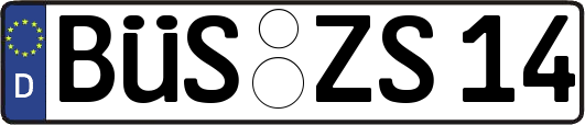 BÜS-ZS14