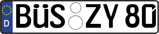 BÜS-ZY80