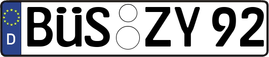 BÜS-ZY92