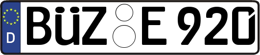 BÜZ-E920