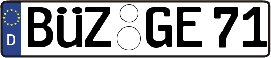BÜZ-GE71